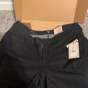 16W bootcut black jeans by NYDJ